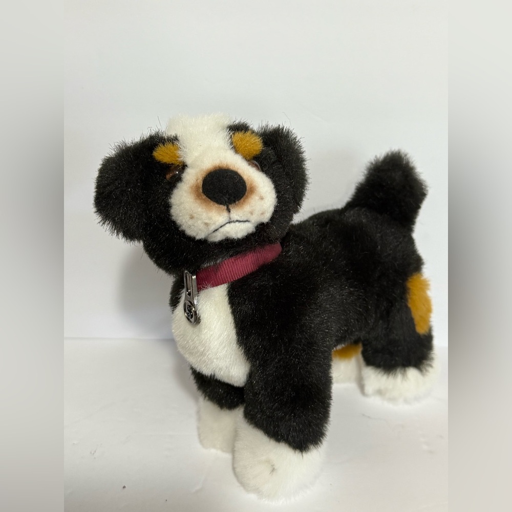 American Girl Nicki Service Dog Sprocket 7 Inch Plush Pup on Leash Retired ‘07